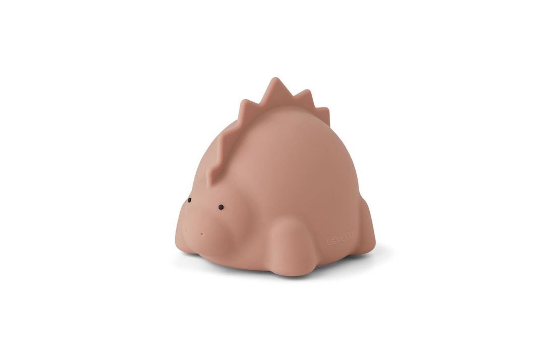 Winston night light dino dark rose