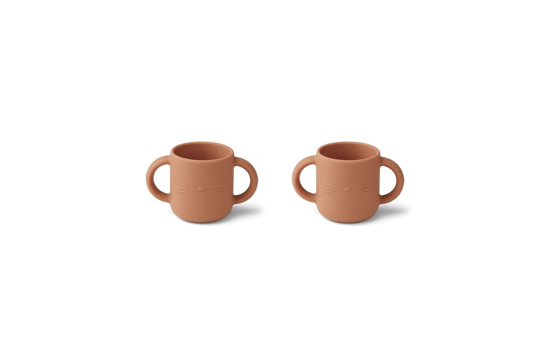Gene silicone cup 2 pack cat tuscany rose