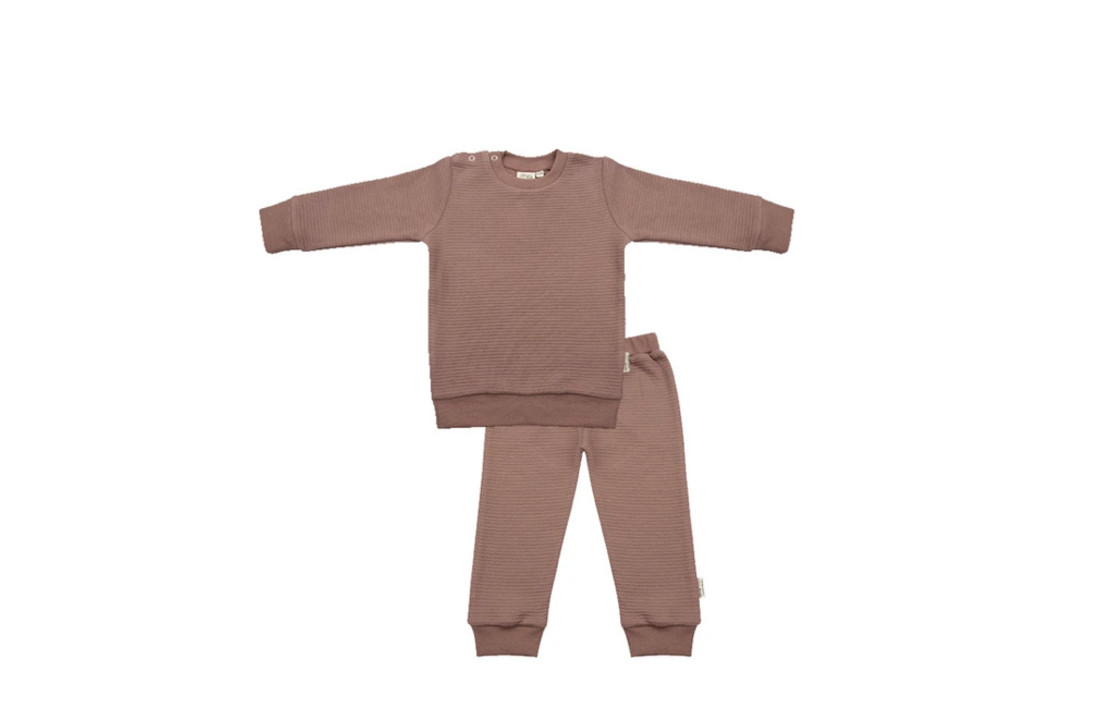 Pajamas Waffle Burlwood