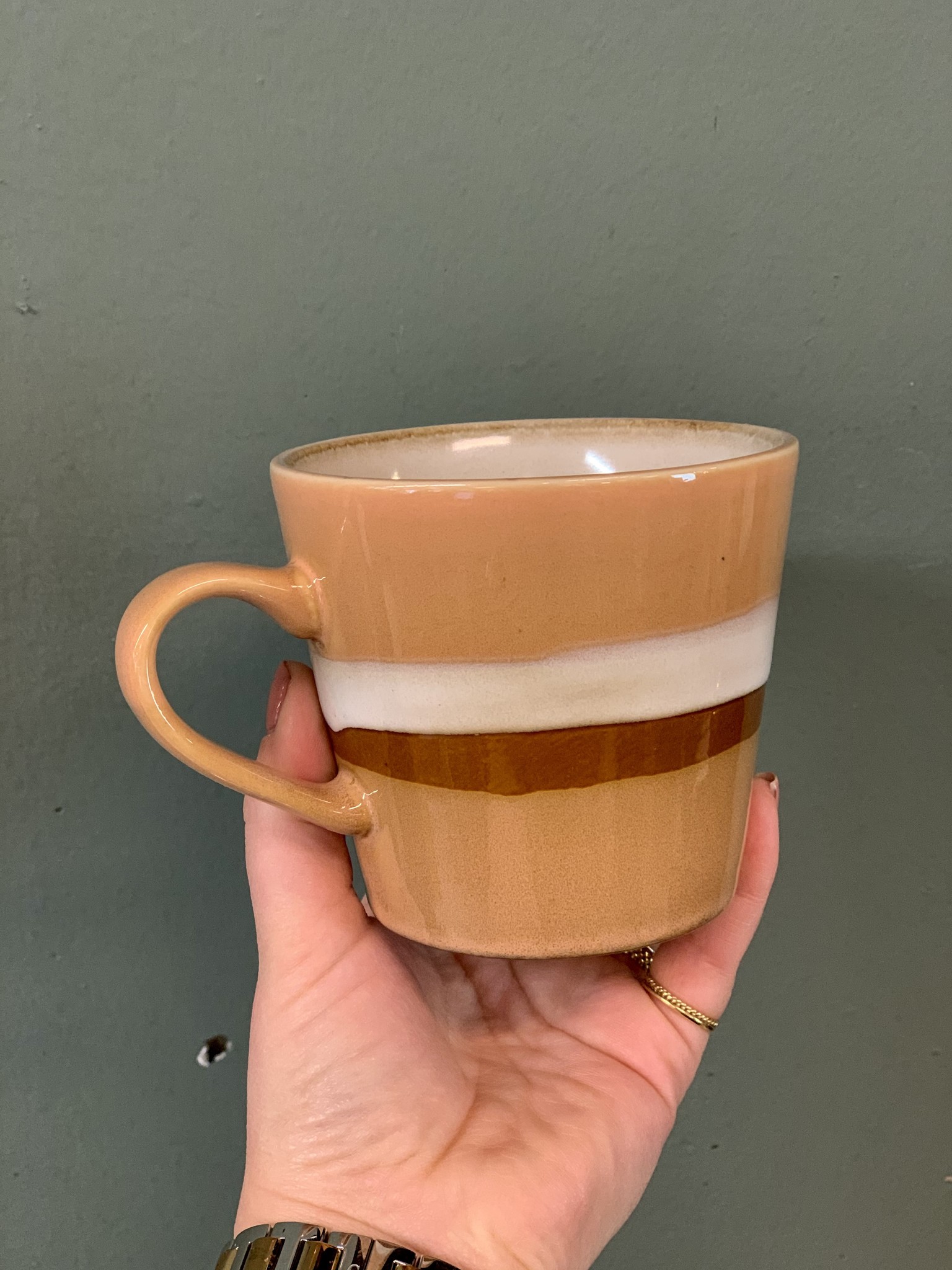 70's Ceramics Cappuccino mug Stream
