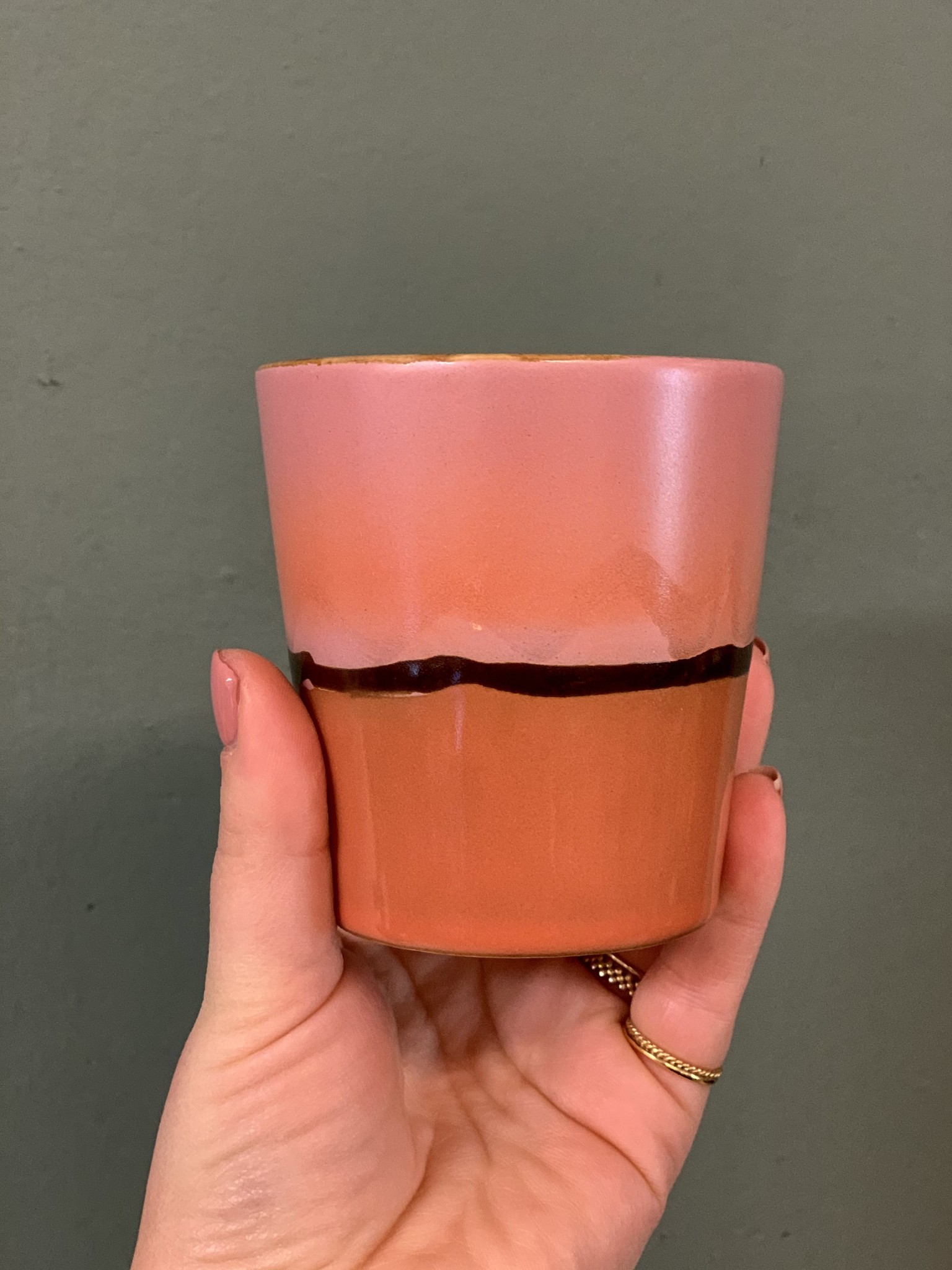 70's Ceramics coffee mug Mars