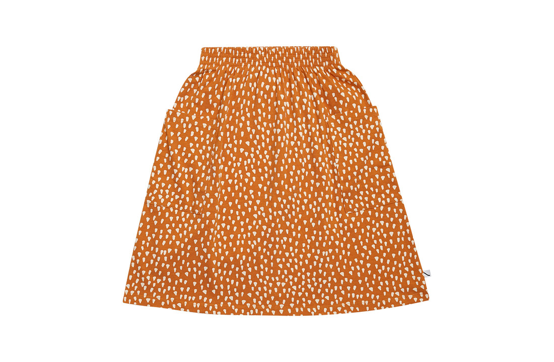 CarlijnQ Golden Sparkles - skirt with pockets