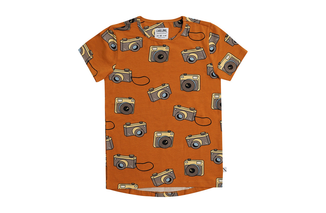 CarlijnQ Photo Camera - short sleeve dropback