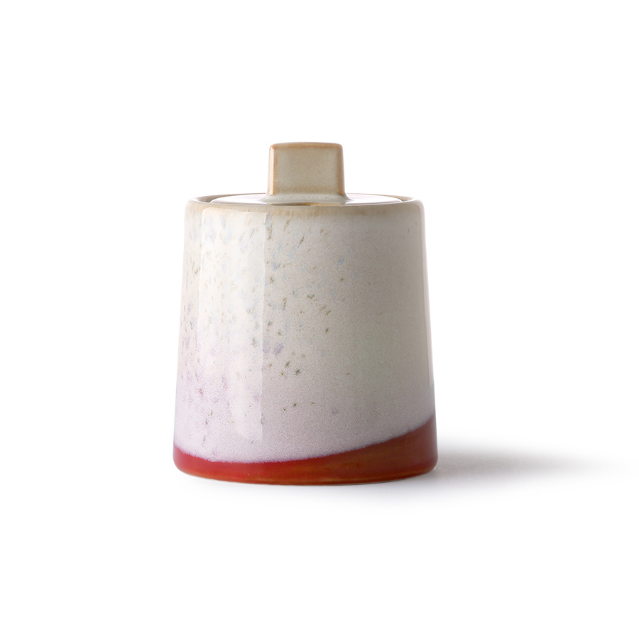 70's Ceramics: Milk jug & Sugar pot frost