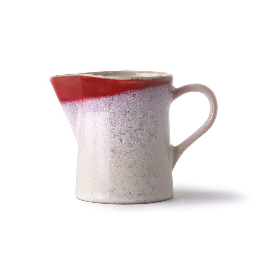 70's Ceramics: Milk jug & Sugar pot frost