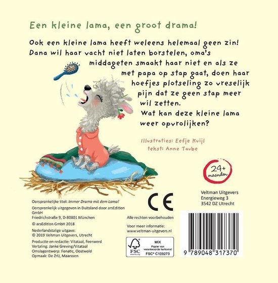 Een groot drama met kleine lama
