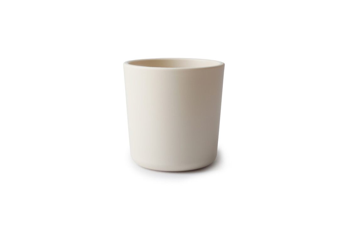 Mushie Cub Ivory set van 2