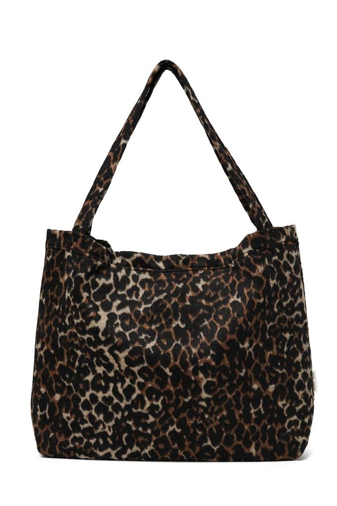 Studio Noos Brown Jaguar Mom bag