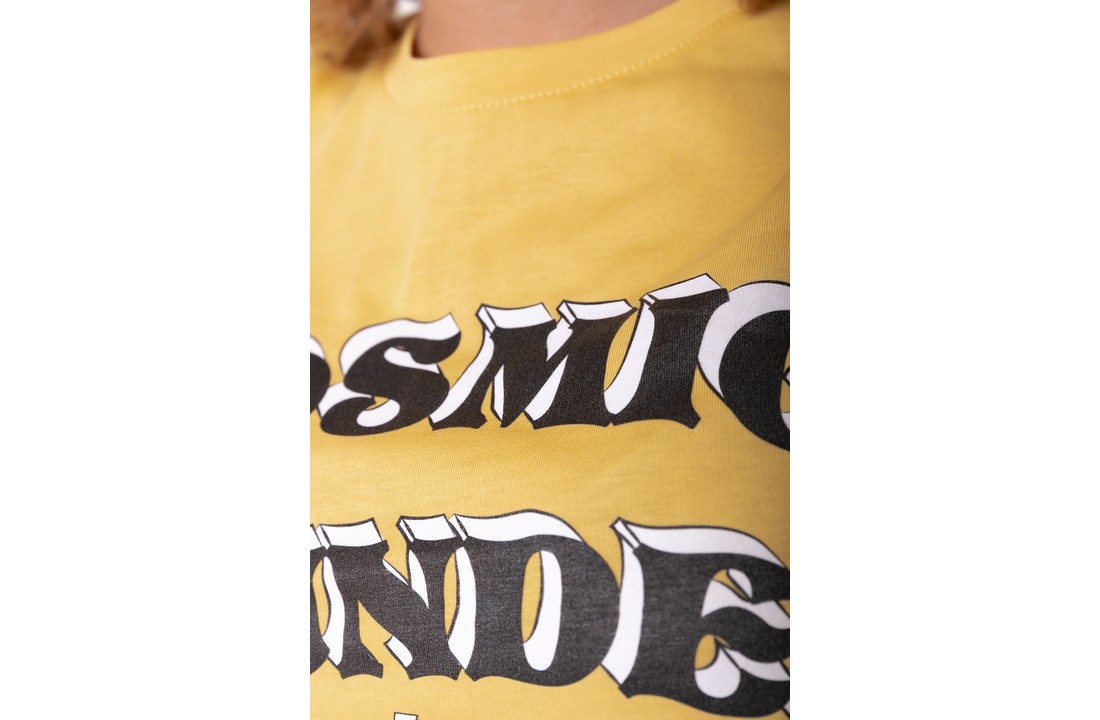Cosmic Thunder Classic Tee Women Yellow