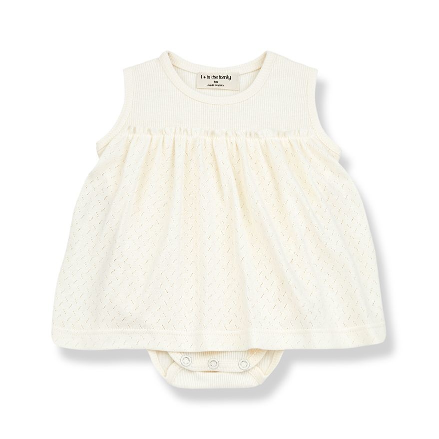 One+ in the Family Dress Sybilla Ecru
