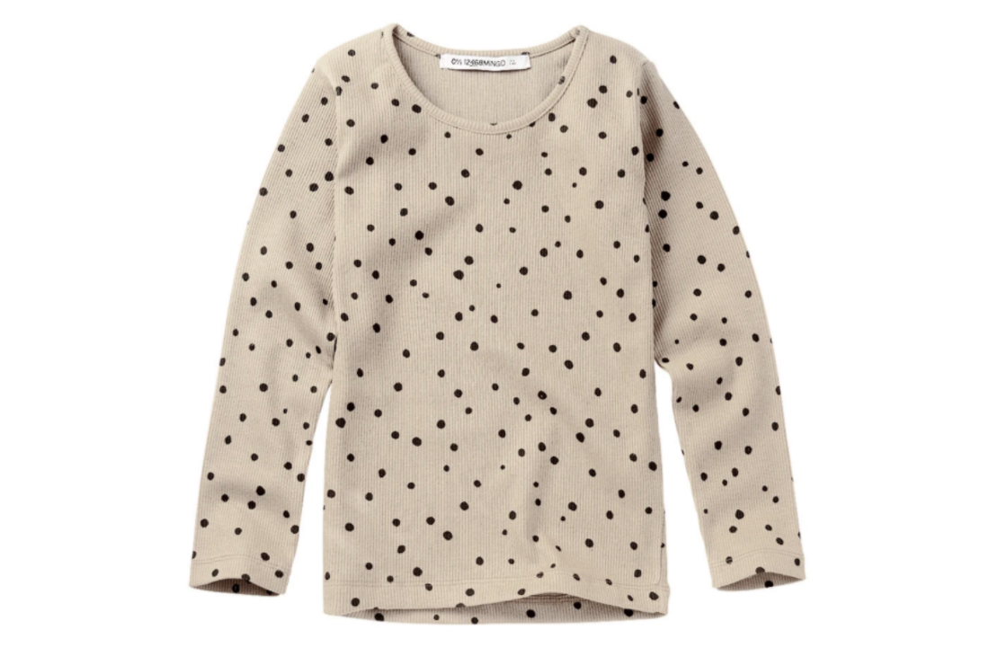 Mingo Rib Top Dots