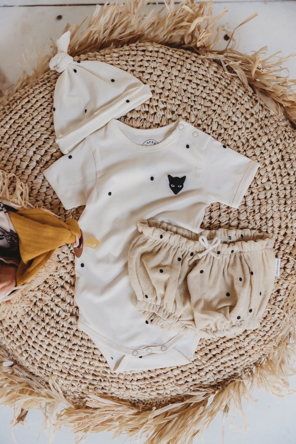 Sproet & Sprout Romper Dots