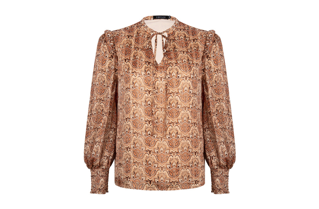 Ydence Blouse Lizet Sand Paisley
