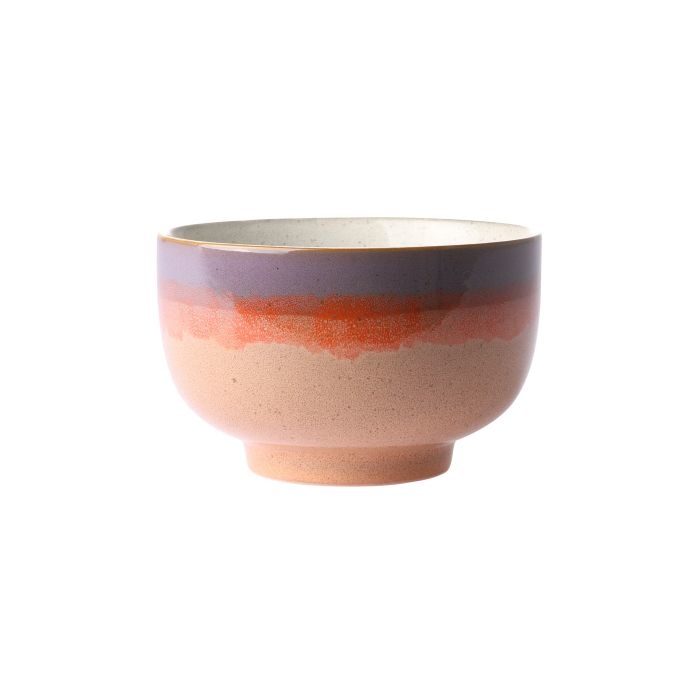 70's Ceramics: Noodle bowl sunset