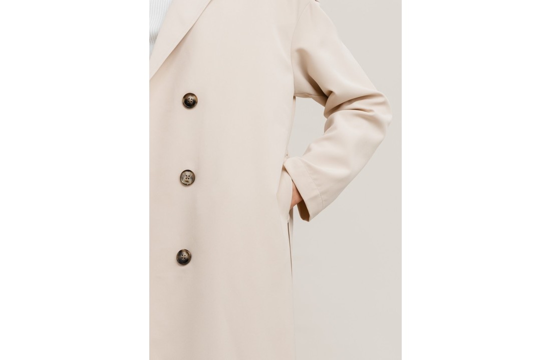 CLEO TRENCH COAT Light beige