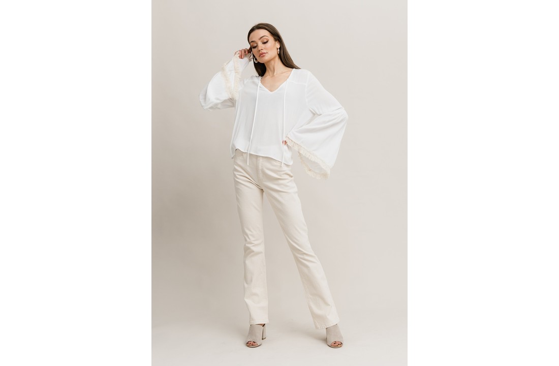 STINA BLOUSE White