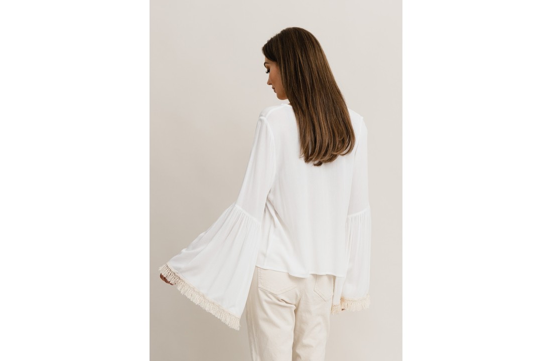 STINA BLOUSE White