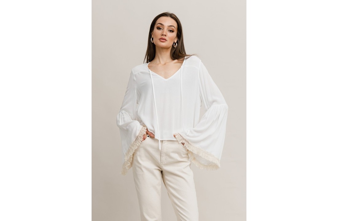 STINA BLOUSE White