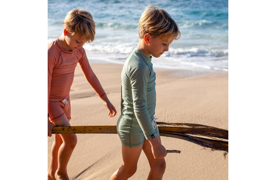 Basil Ribbed Swimshort