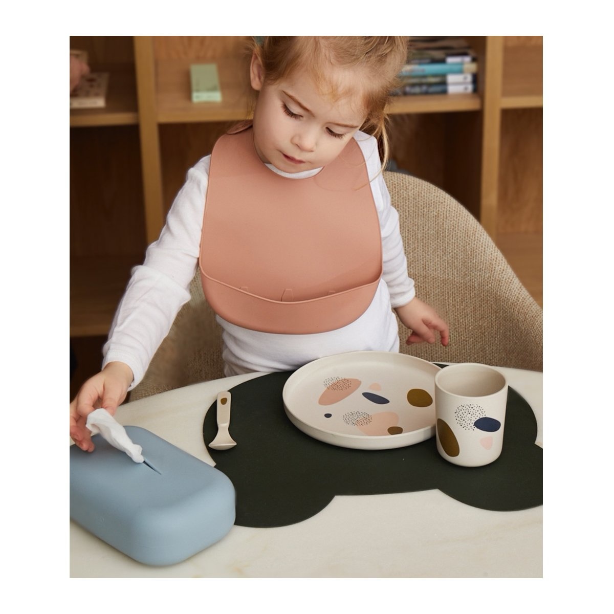 Emi wet wipes cover Sea Blue