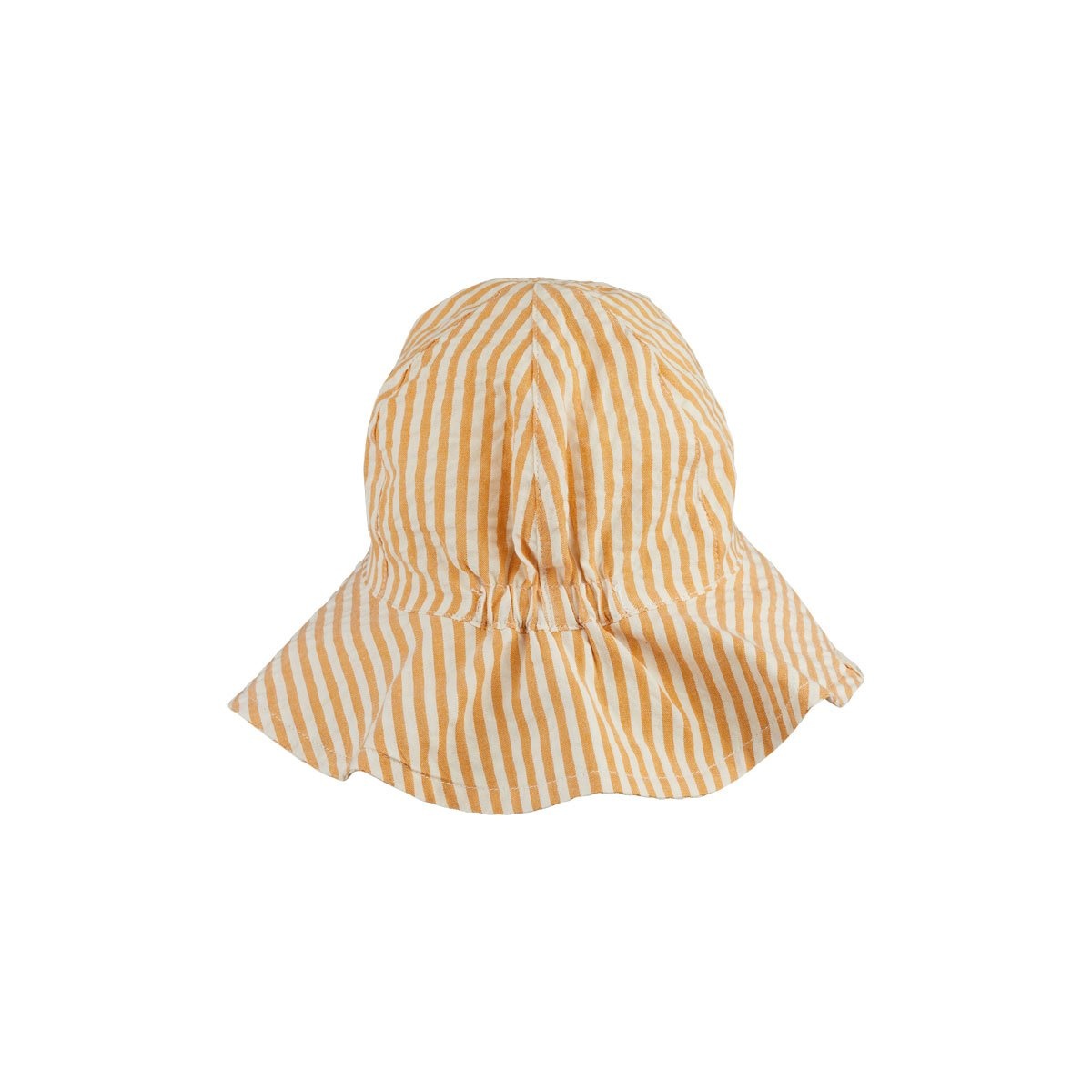Amelia sun hat Stirpe Mustard/white