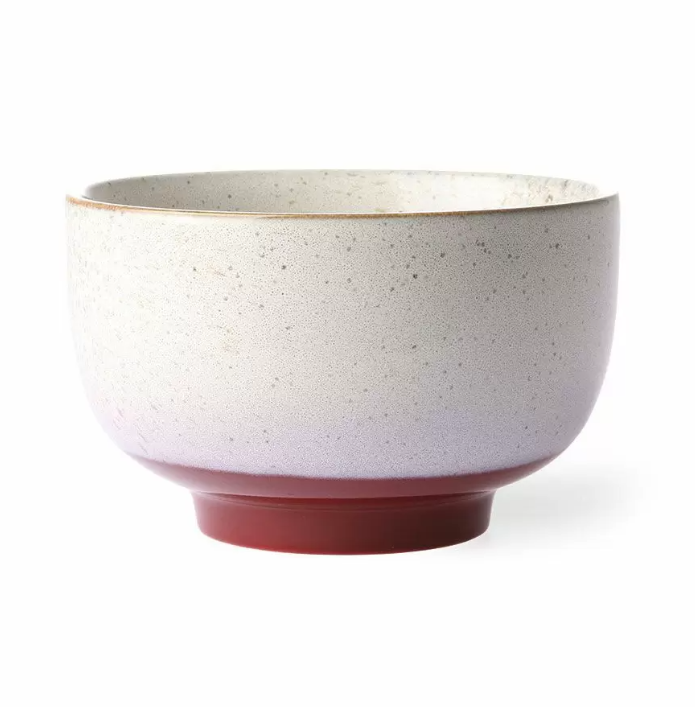 70's Ceramic: Noodle bowl Frost