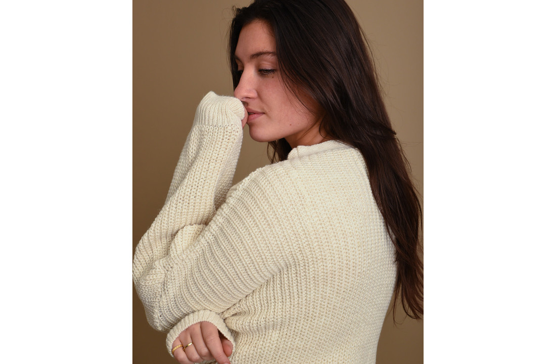 Erlijn wrap top cream