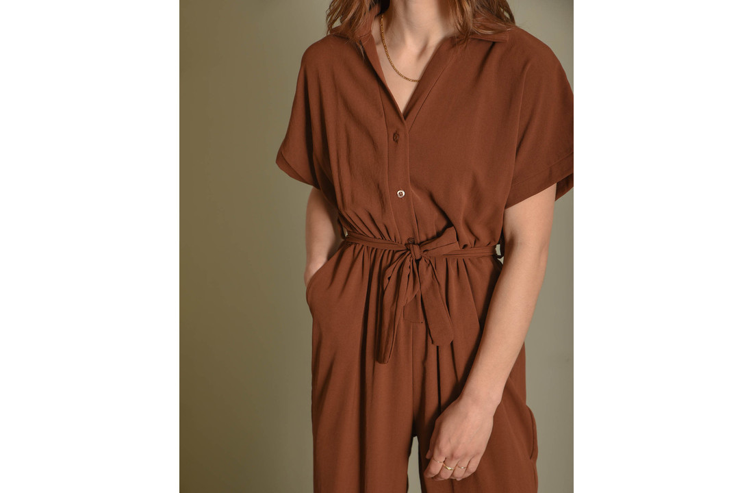 Joy Jumpsuit Brown