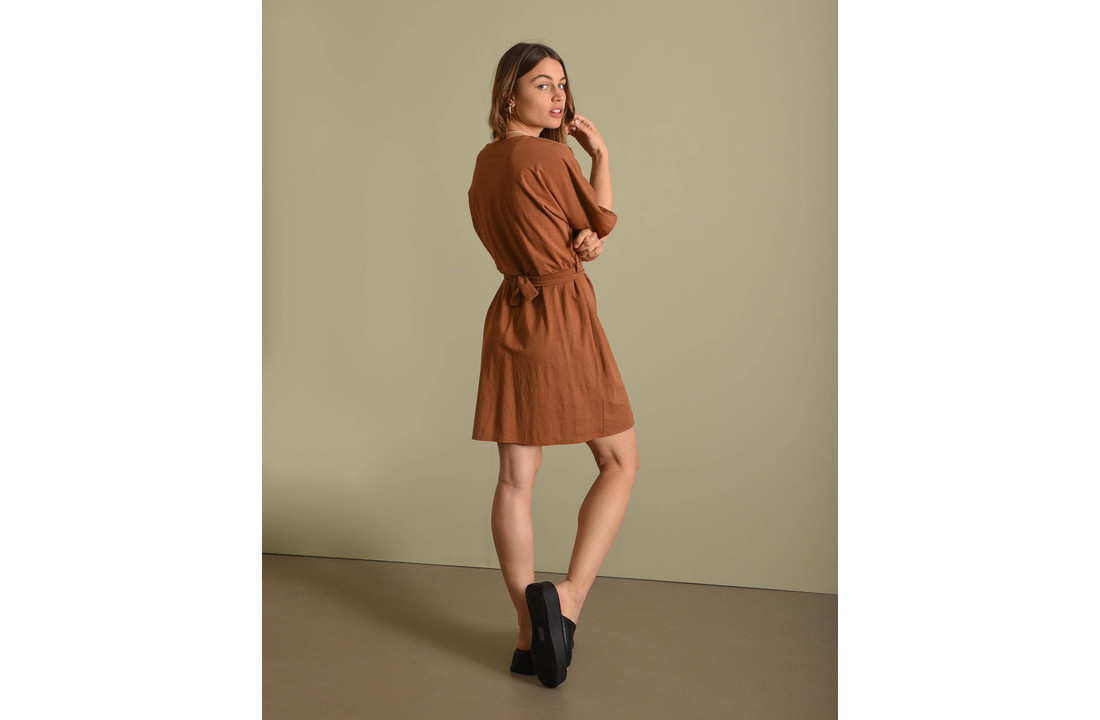 Lola Dress Brown