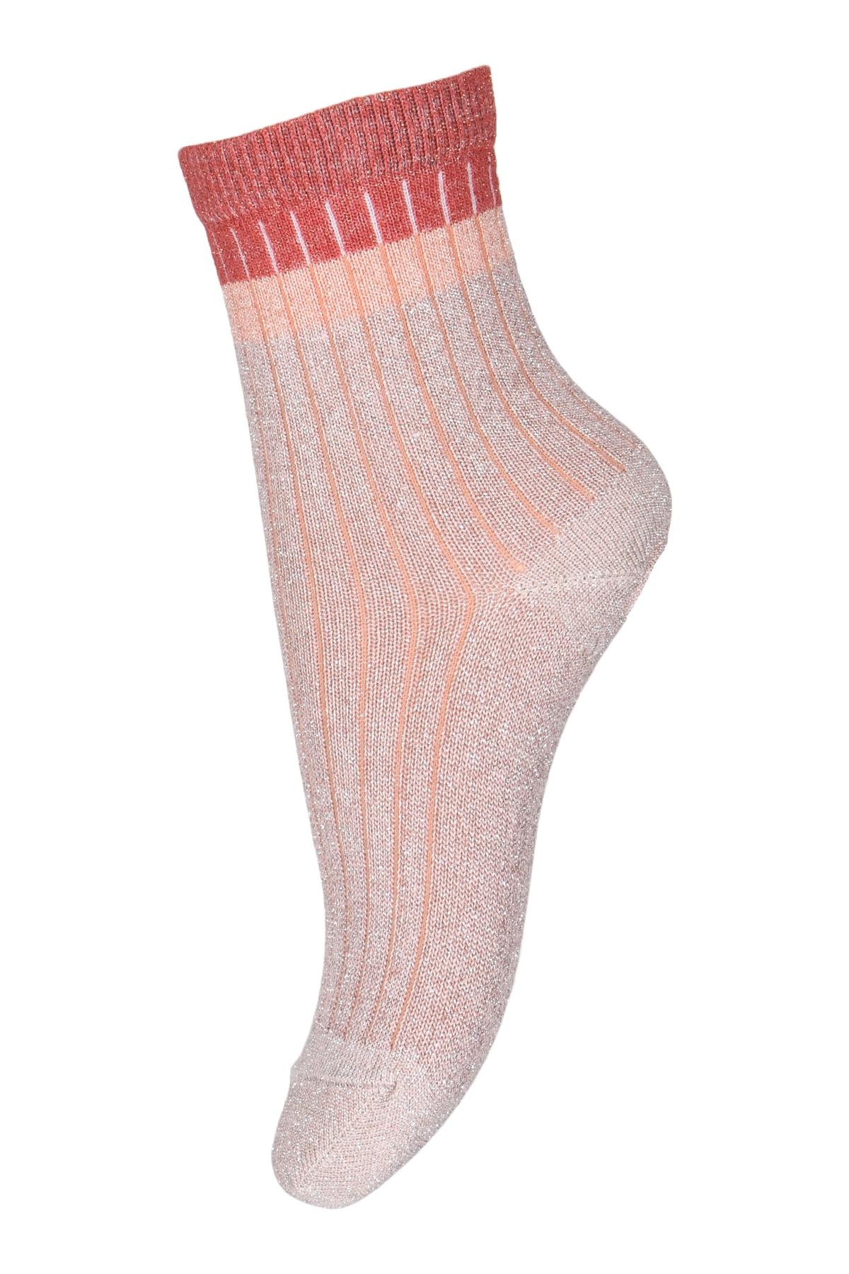 Norma glitter socks Rose Dust