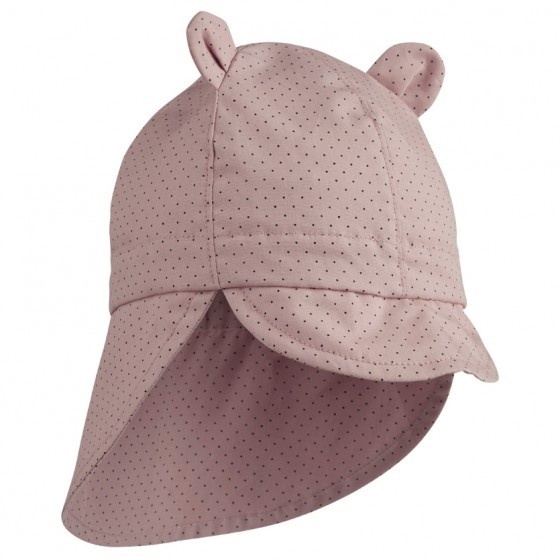 Gorm sun hat little dot rose