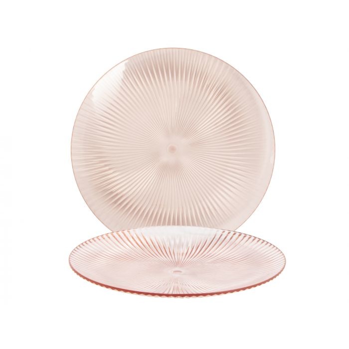 S/2 bord 20cm coral