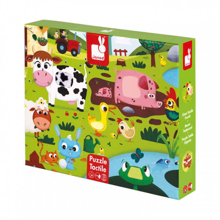 Voelpuzzel - boerderijdieren