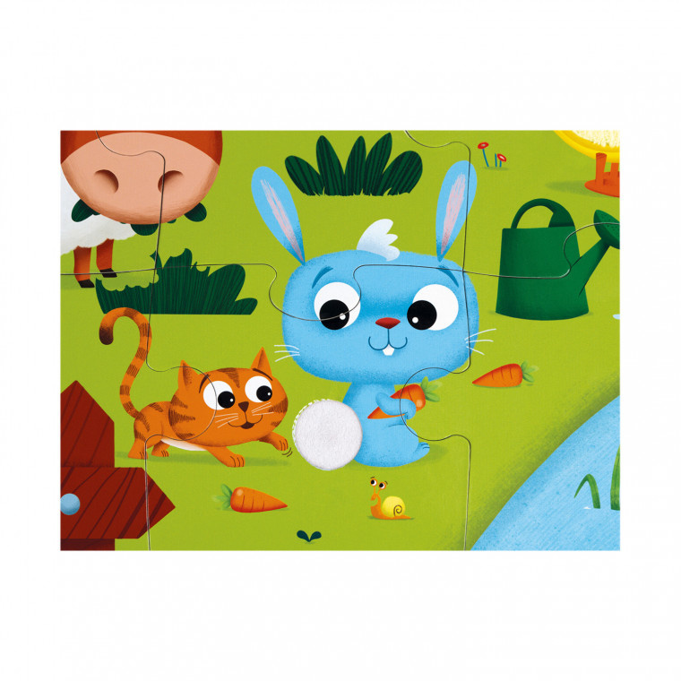 Voelpuzzel - boerderijdieren