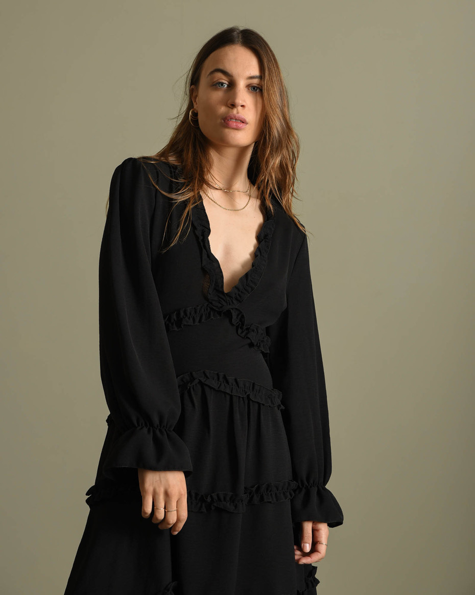 Micky Ruffle dress