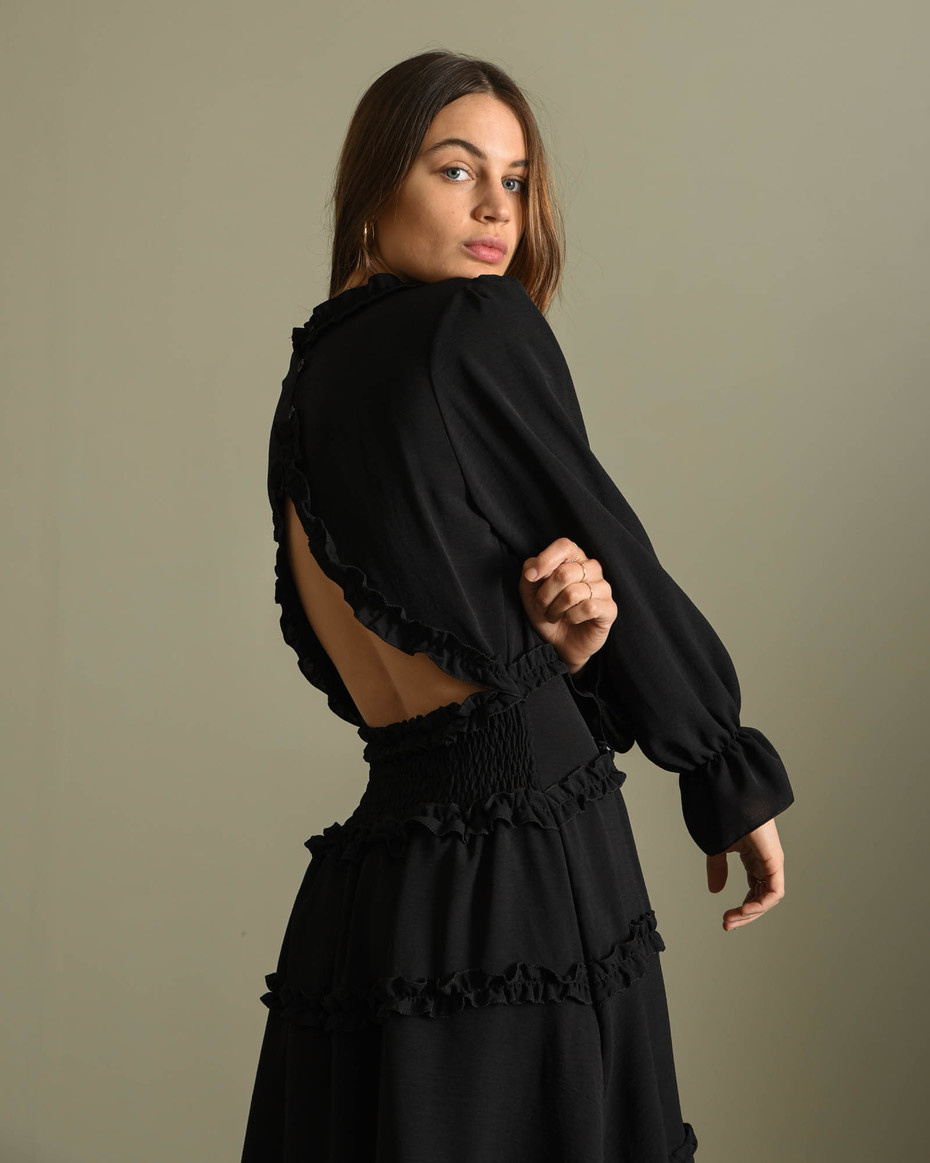Micky Ruffle dress