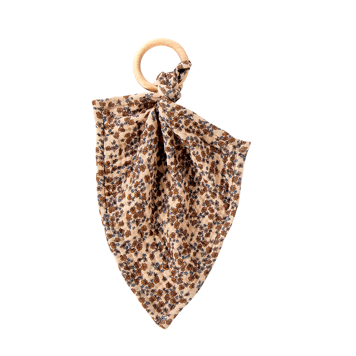 Teething Swaddle Ring Apple Cider Blossom