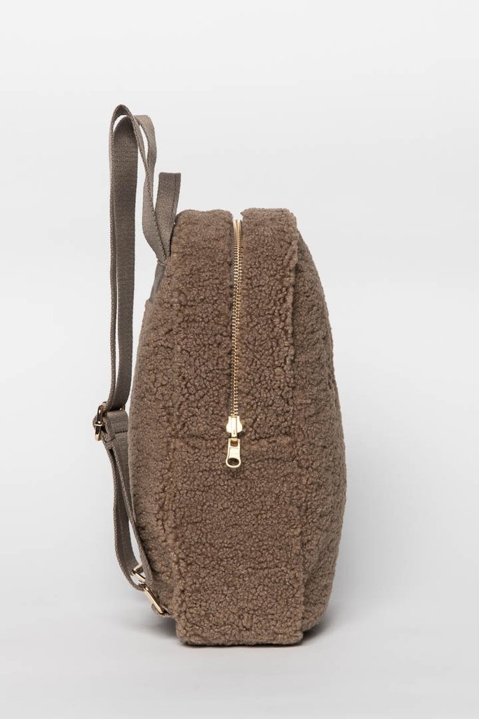 Brown Mini Chunky Backpack