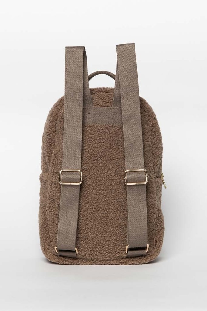 Brown Mini Chunky Backpack