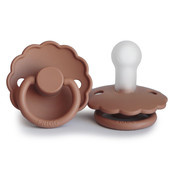 DAISY - Fopspeen SILICONE - ROSE GOLD - Maat 2