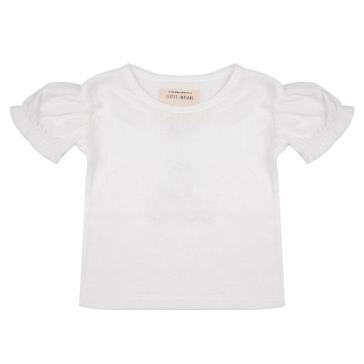Shirt Ruffle Muslin - White