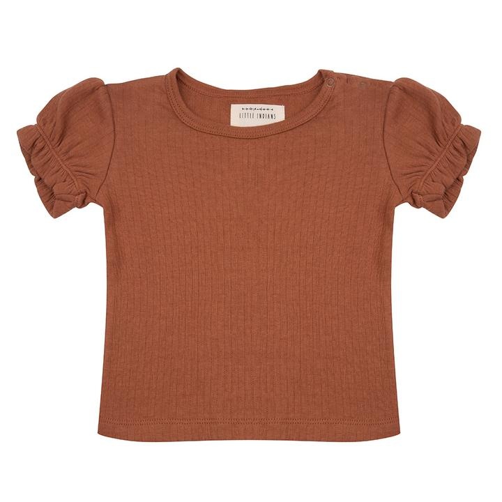 Shirt Ruffle Muslin - Amber Brown
