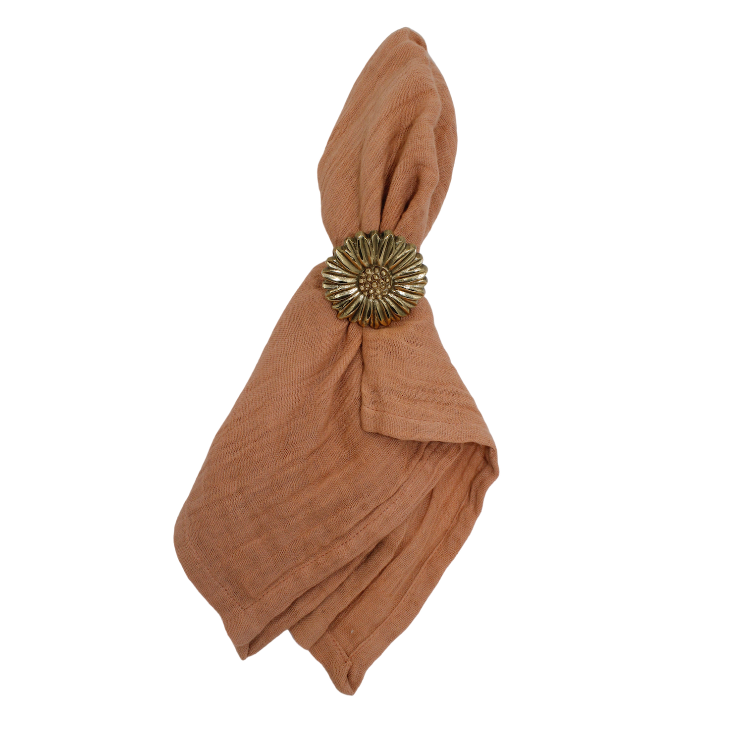 napkin rings daisies (set/4)