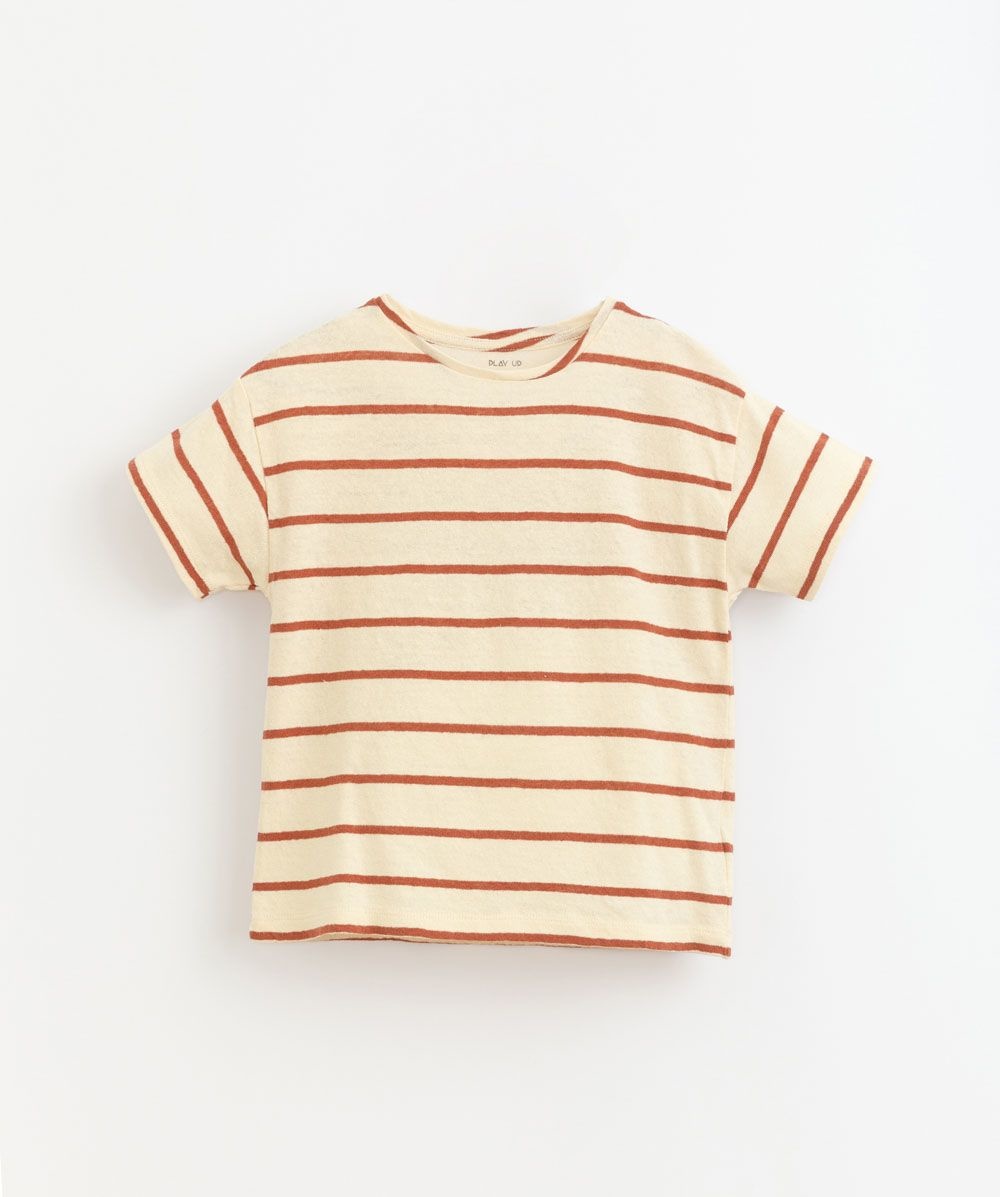 PA03/3AI11055 Striped Jersey T-Shirt FARM