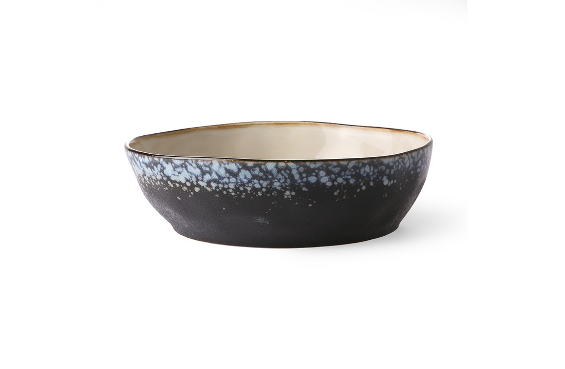Ceramic pasta bowl: galaxy