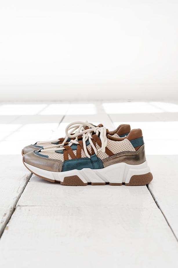 Los Angeles Sneaker Bronze / Petrol
