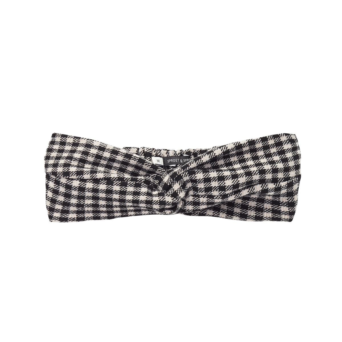 Turban Headband Block Check