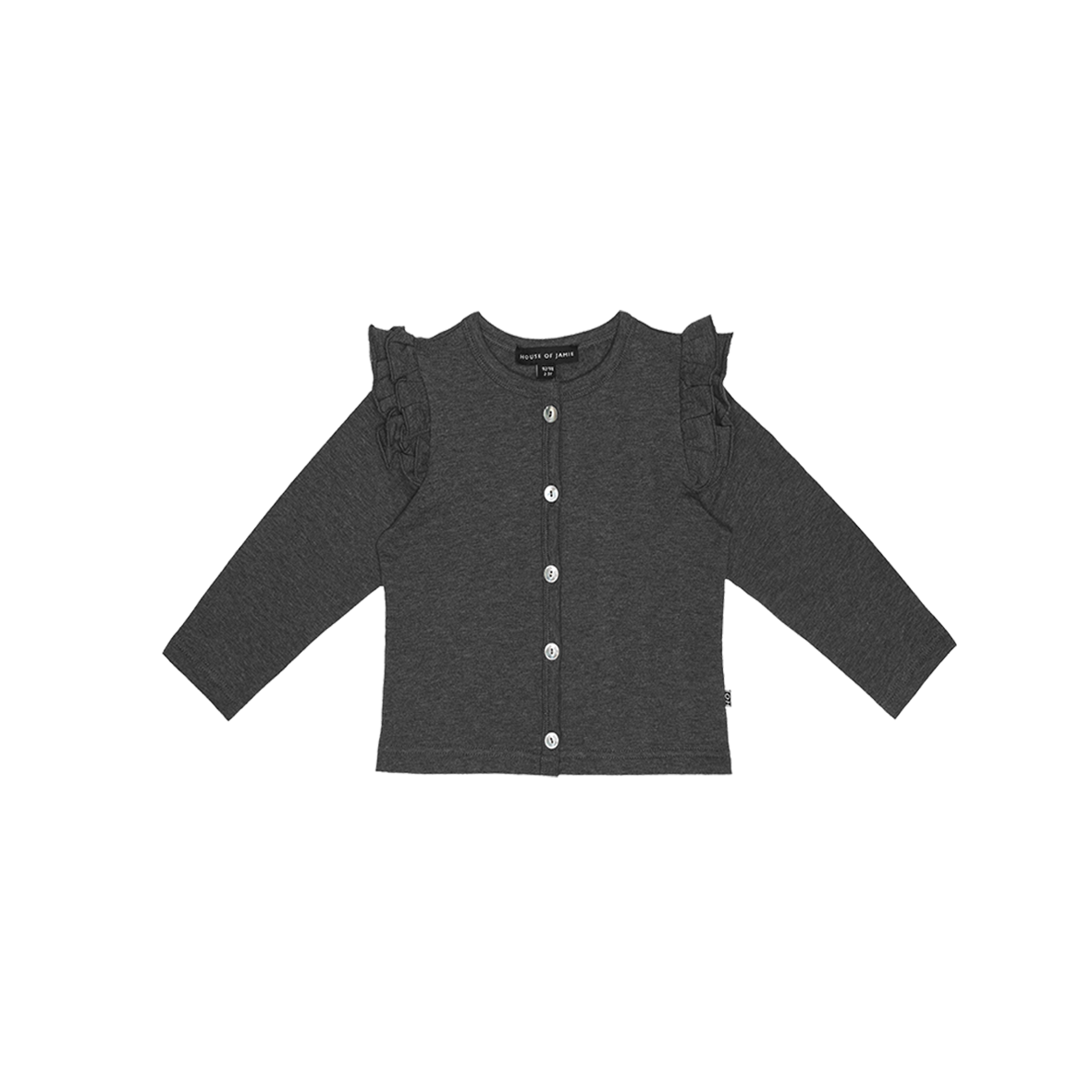 Girls Cardigan Granite
