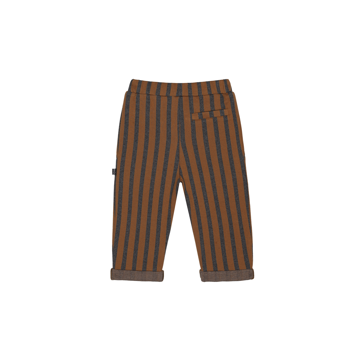 Chino Ginger Bread & Granite Stripes