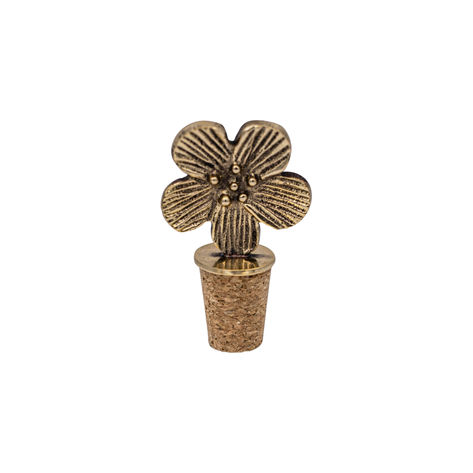 Flower bottle stopper